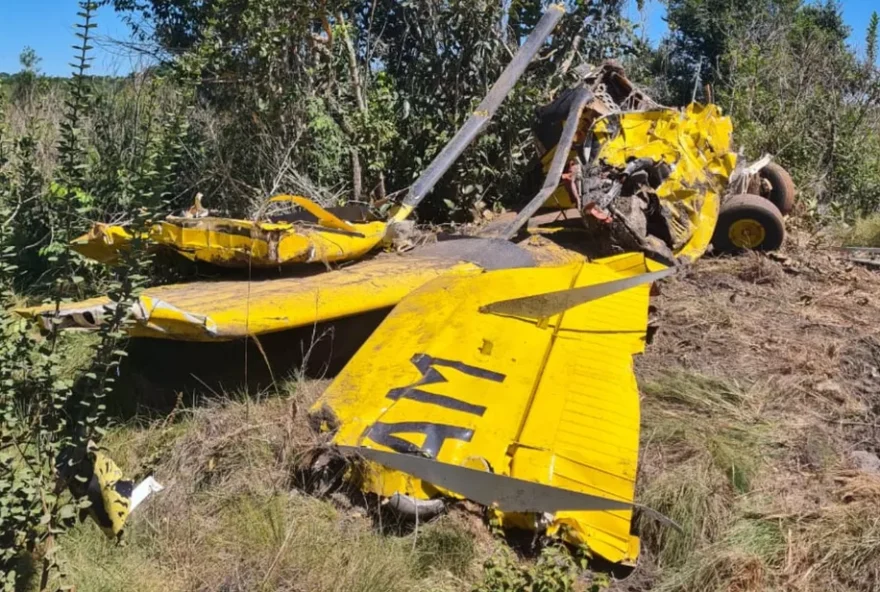 Acidente deve ter laudo feito por especialistas do Cenipa, mas sem prazo de conclusão. (Foto: Reprodução/Corpo de Bombeiros)