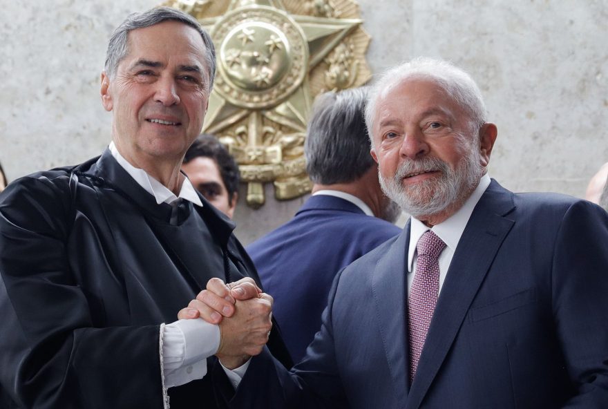 barroso-discute-possiveis-indicacoes-para-vaga-no-stf-em-encontro-com-lula