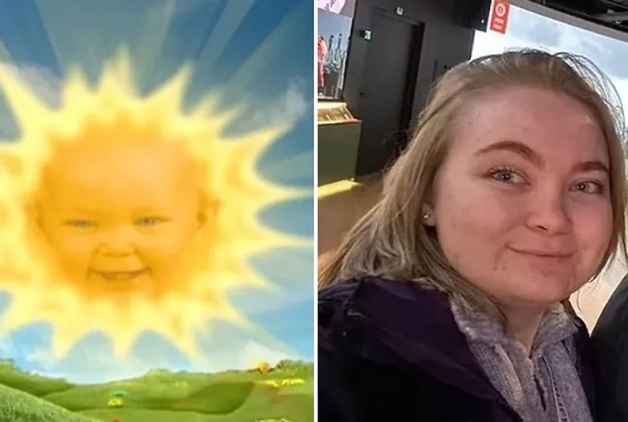 Jess Smith, a Bebê Sol dos 'Teletubbies' — (Foto: Reprodução/Instagram)