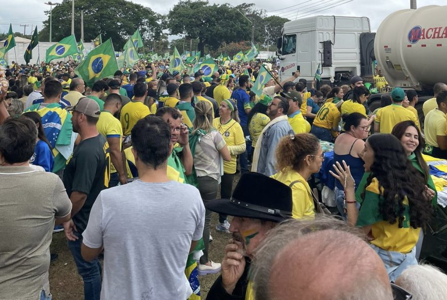 Em Goiânia, Bolsonaristas pedem 