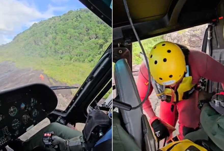 bombeiros-ficam-ilhados-apos-bote-tombar3A-resgate-com-helicoptero-aguia bombeiros-ficam-ilhados-apos-bote-tombar3A-resgate-com-helicoptero-aguia