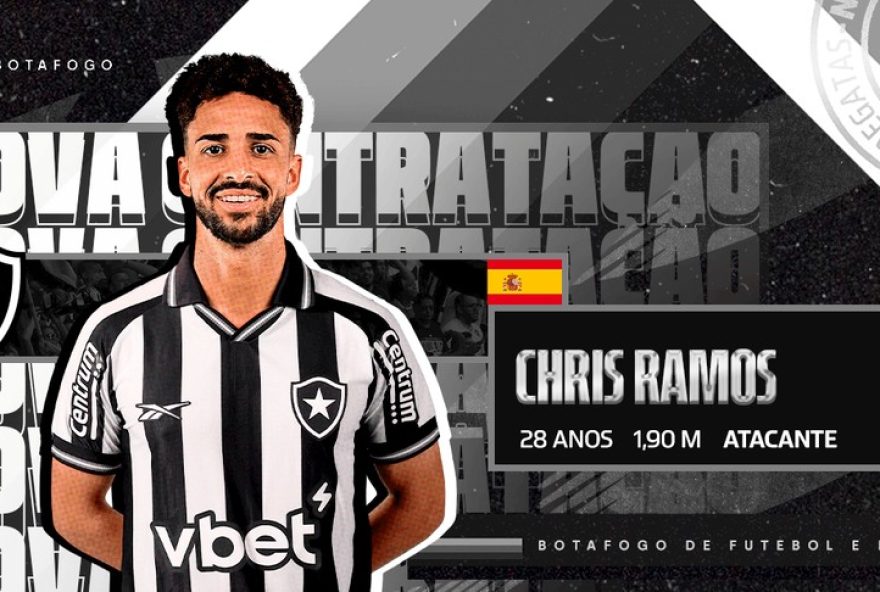 botafogo-contrata-atacante-espanhol-chris-ramos-para-reforcar-ataque-ate-2026
