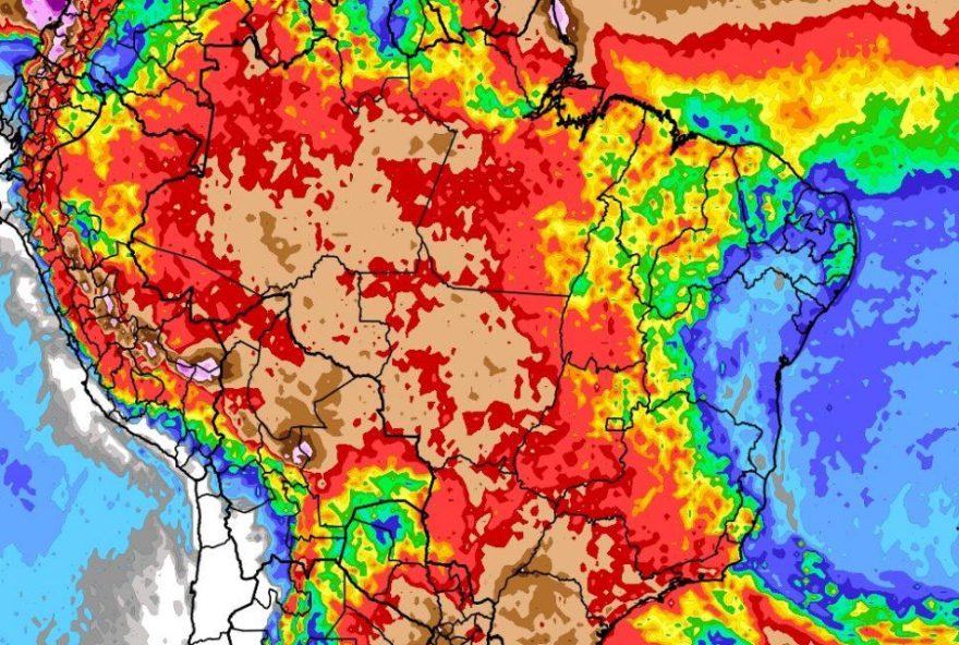 Alerta de Chuva Intensa no Brasil: Previsão para os Próximos Dez Dias