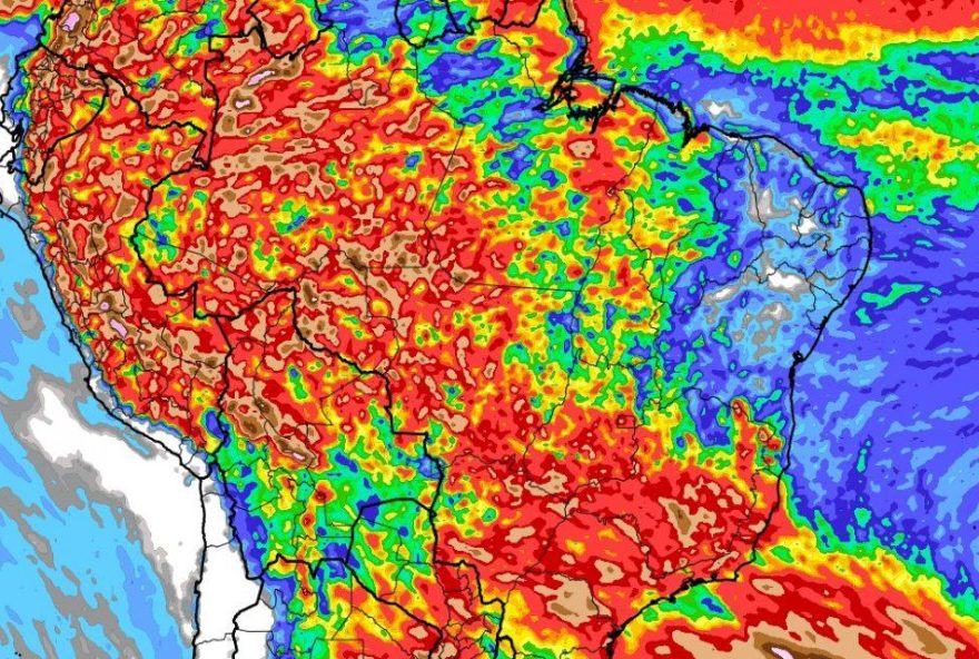 Chuva Intensa no Brasil: Previsão para 10 Dias