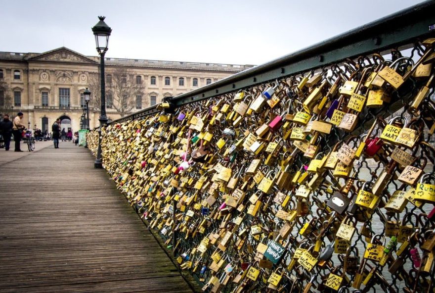 cadeados do amor Paris