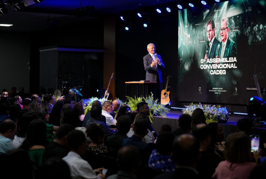 Ronaldo Caiado participa da 6ª Assembleia Convencional da Convenção das Assembleias de Deus no Estado de Goiás