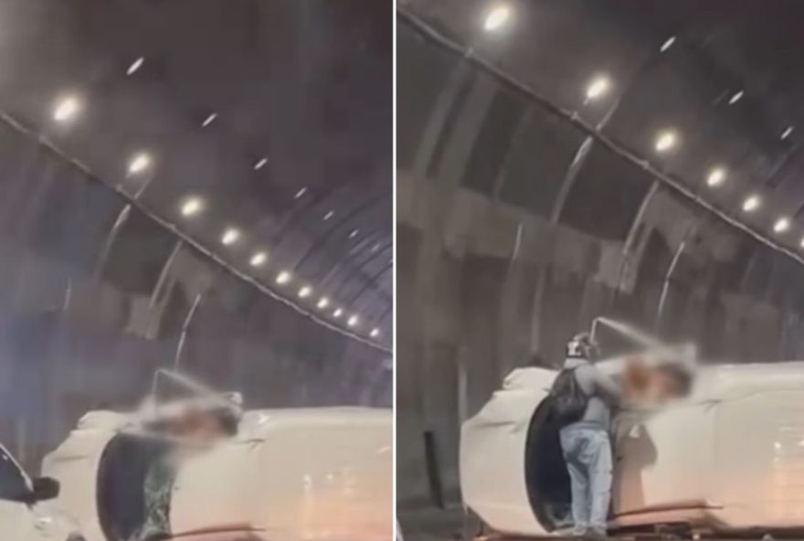 caminhonete-colide-com-carreta-e-capota-em-tunel-da-imigrantes3A-sem-feridos caminhonete-colide-com-carreta-e-capota-em-tunel-da-imigrantes3A-sem-feridos