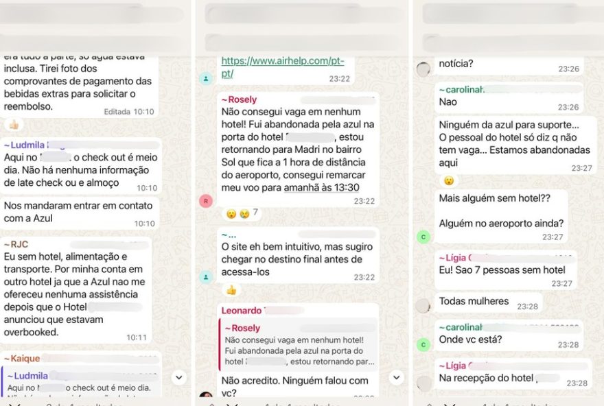 cancelamento-de-voo-da-azul-gera-polemica-e-revolta-entre-passageiros-em-madri