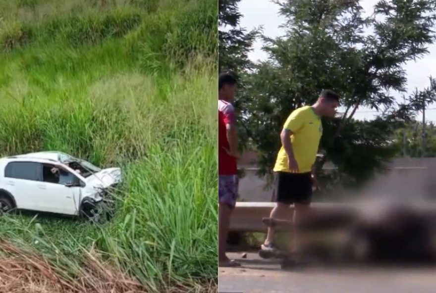 carro-capota-apos-atingir-cavalos-em-imperatriz3A-motorista-sai-ileso carro-capota-apos-atingir-cavalos-em-imperatriz3A-motorista-sai-ileso