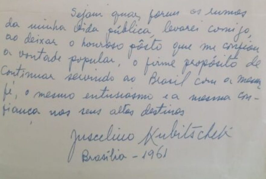 carta-encontrada-por-estagiaria-de-museu-revela-tesouro-de-jk-em-livro-historico