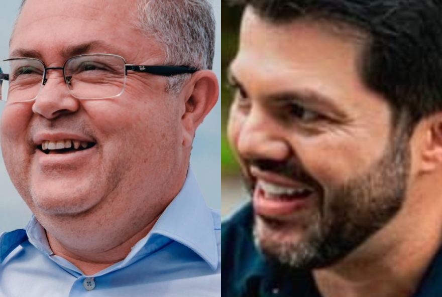 Pré-candidatos, Márcio Cândido e Márcio Correa devem dividir palanque governista em Anápolis.