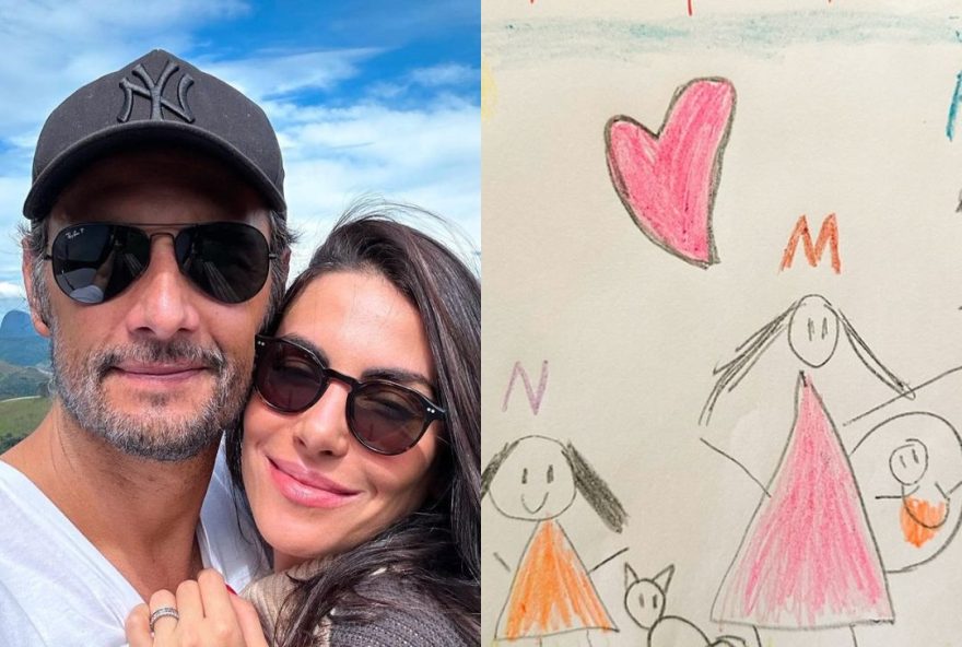 A atriz Mel Fronckowiak, esposa do ator Rodrigo Santoro, anunciou que está grávida do segundo filho do casal
(Foto: Reprodução/ Instagram )