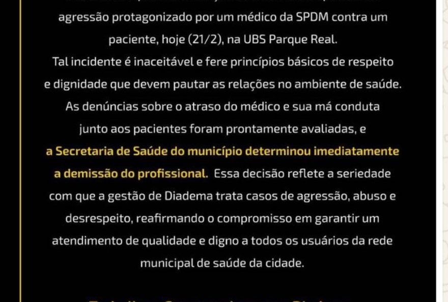 confusao-em-ubs-de-diadema-termina-em-demissao-de-medico-por-atraso