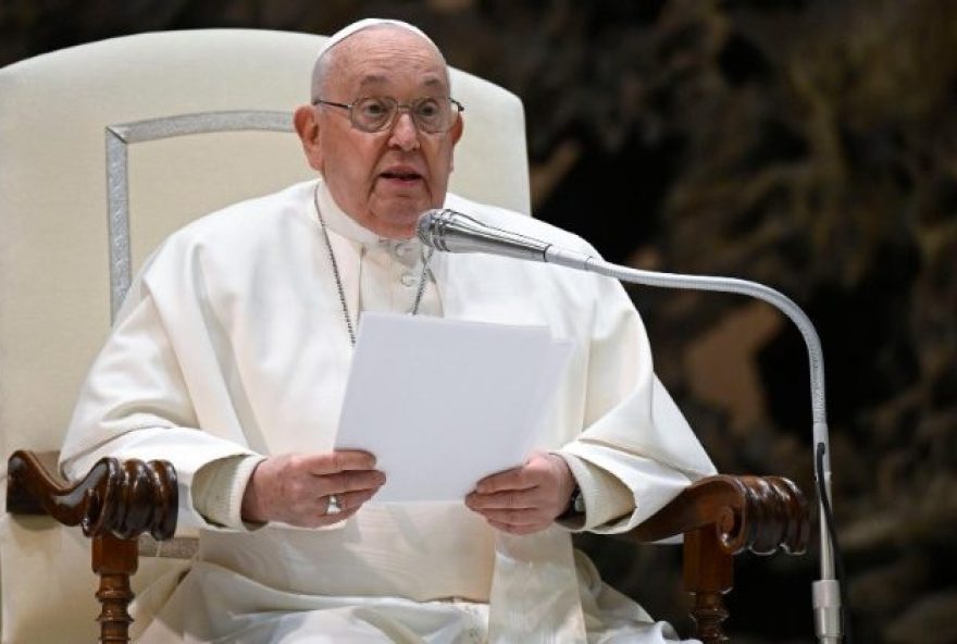 Fala foi feita durante uma conversa sobre luxúria com fiéis na sala Paulo VI, no Vaticano. (Foto: Vaticano)