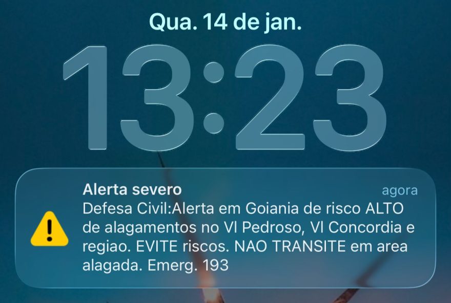 defesa-civil-emite-alerta-de-emergencia-para-alagamentos-em-goiania defesa-civil-emite-alerta-de-emergencia-para-alagamentos-em-goiania