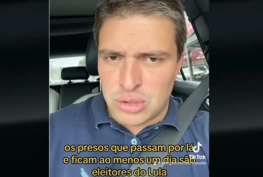 Delegado de Humberto Teófilo afirma que “presos são eleitores do Lula”