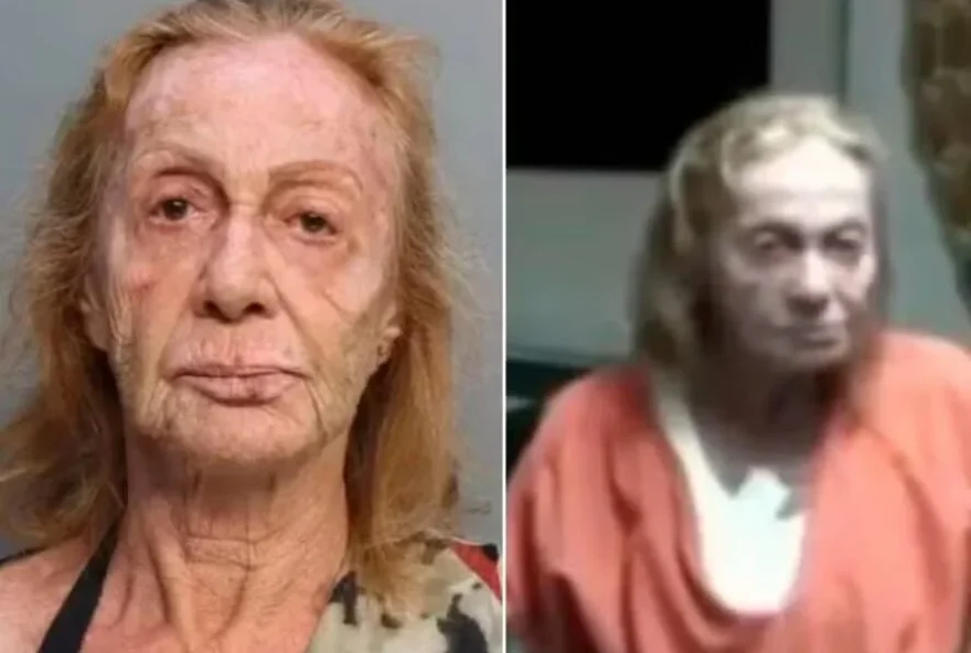 Bertha Yalter foi presa após tentar o marido durante ataque de ciúme 
(Foto: Divulgação/Miami Dade County Jail)