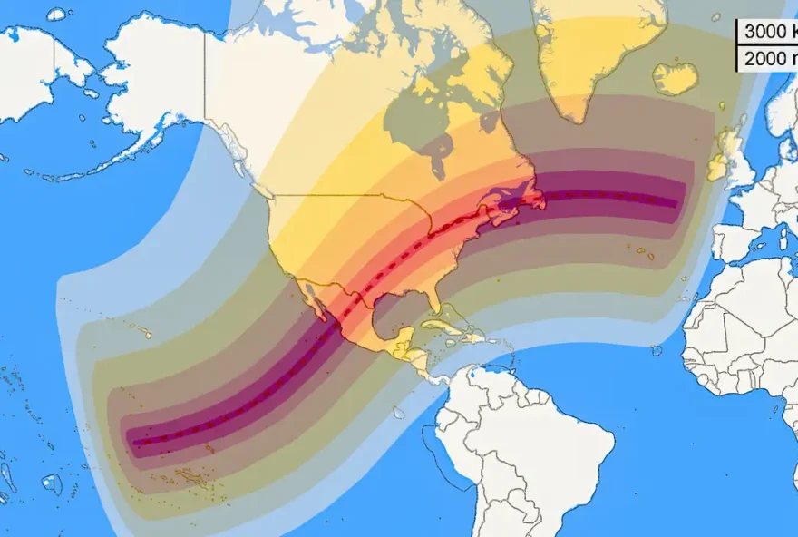 Eclipse total do Sol acontece na segunda; saiba como ver pela internet