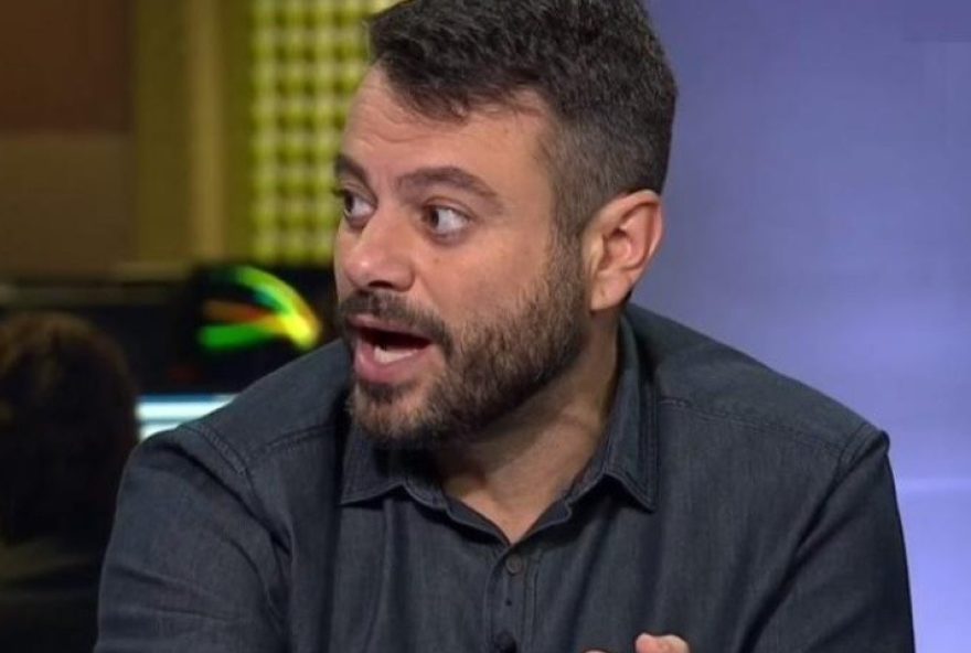 Jornalistas saíram em defesa do repórter nas redes sociais. (Foto: Reprodução/SporTV)