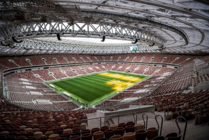 Estádio Luzhniki, em Moscou