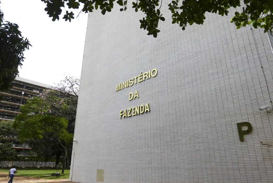 Fachada do ministério da Fazenda