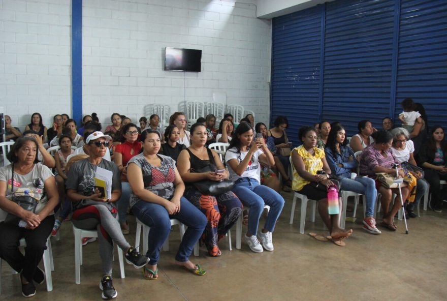 Edição especial do Feirão de Empregos para mulheres foi realizada em Águas Lindas de Goiás, região do entorno do DF, na quarta (7/11) e quinta-feira (8/11) (Foto: Secretaria da Retomada)