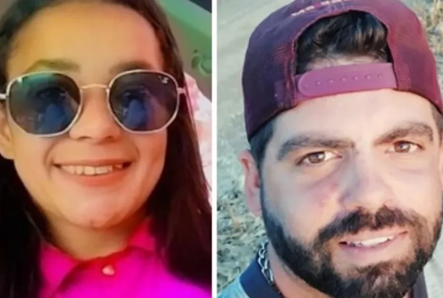 Letícia Silva morreu e Jonathan Barroso ficou ferido após acidente
(Foto: Reprodução)