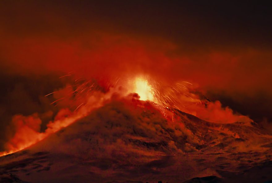 20° Parossismo dell'etna