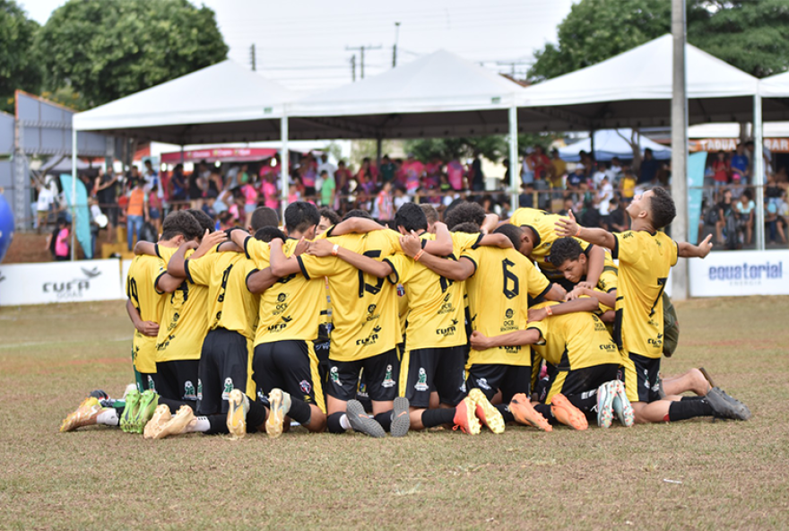 Time Quilombola Boa Nova enfrenta o Orlando de Moraes pela final masculina da Taça das Favelas Goiás 2023 no dia 18 de novembro (Foto: Cufa Goiás)