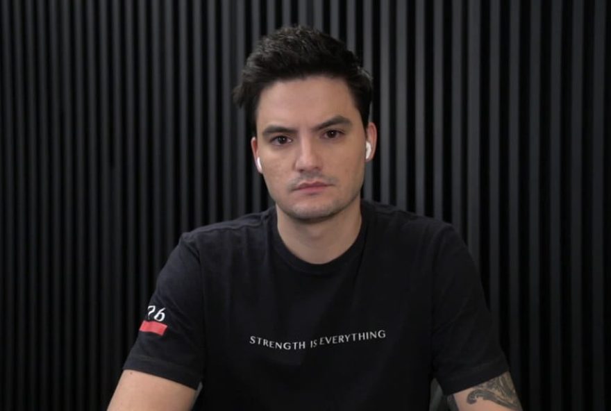 Youtuber Felipe Neto foi intimado a depor por chamar Bolsonaro de 'genocida' — Foto: GloboNews/ Reprodução