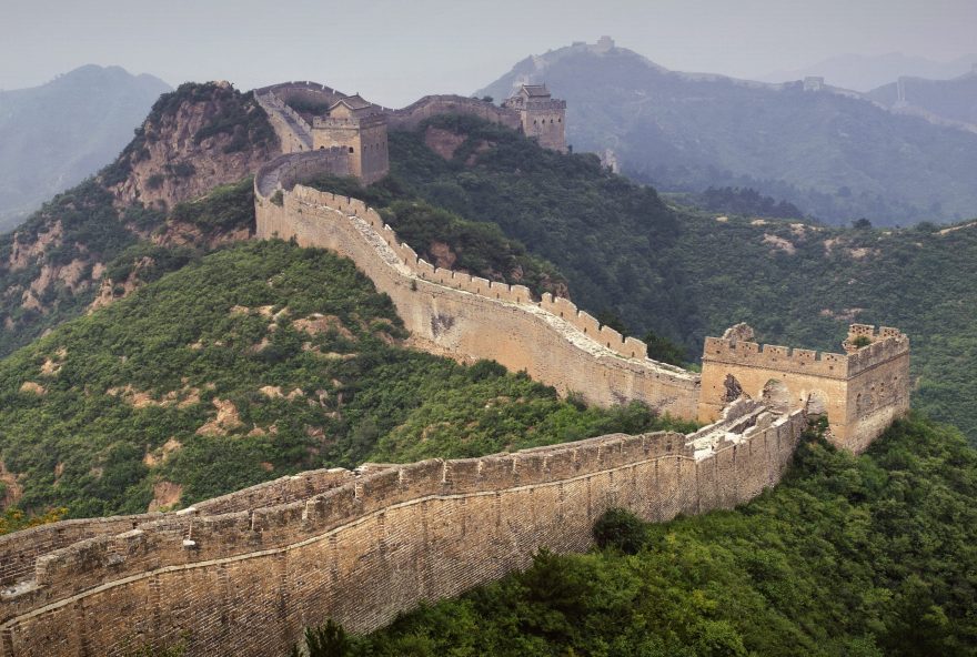 Watchtowers along Great Wall of China