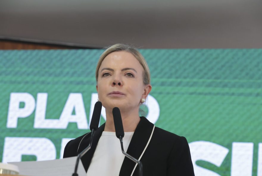 gleisi-hoffmann-vai-a-camara-para-discutir-isencao-do-ir-com-hugo-motta