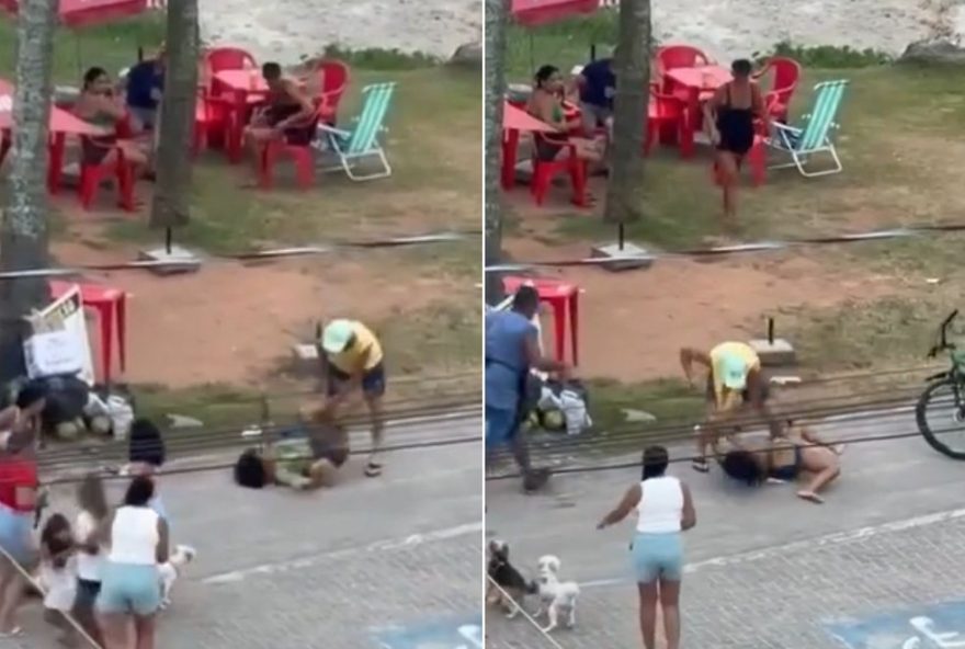 homem-agride-mulher-em-praia-de-itanhaem2C-sp3B-video-mostra-testemunhas-intervindo homem-agride-mulher-em-praia-de-itanhaem2C-sp3B-video-mostra-testemunhas-intervindo