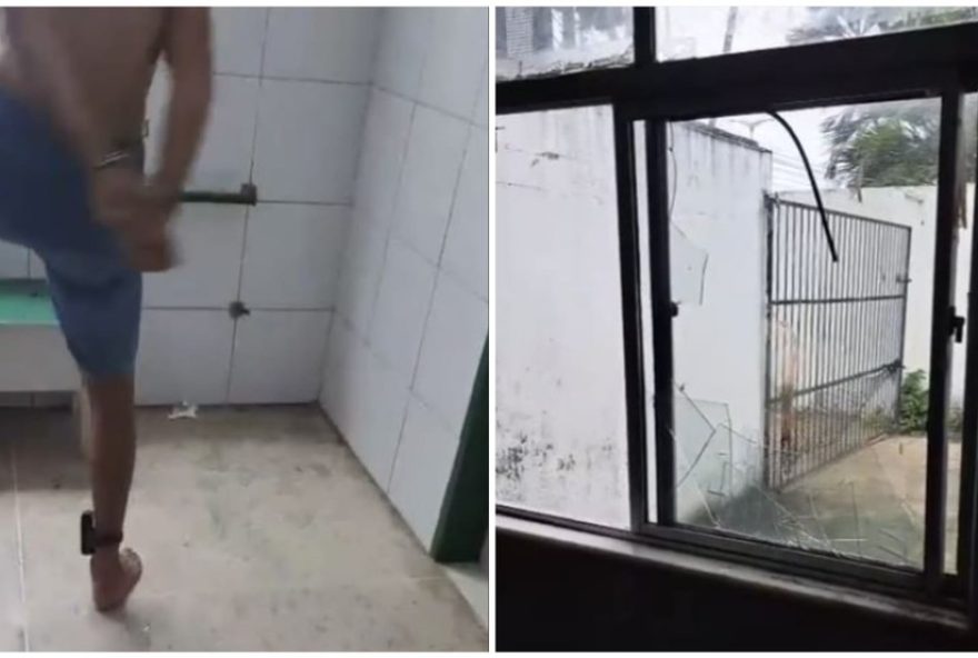 homem-preso-pela-policia-tenta-fugir-da-delegacia2C-mas-e-contido-apos-colidir-com-vidro-da-janela