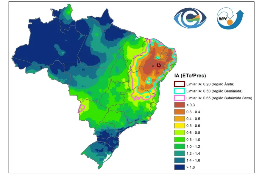 Estudo identifica, pela primeira vez, região árida no Norte da Bahia