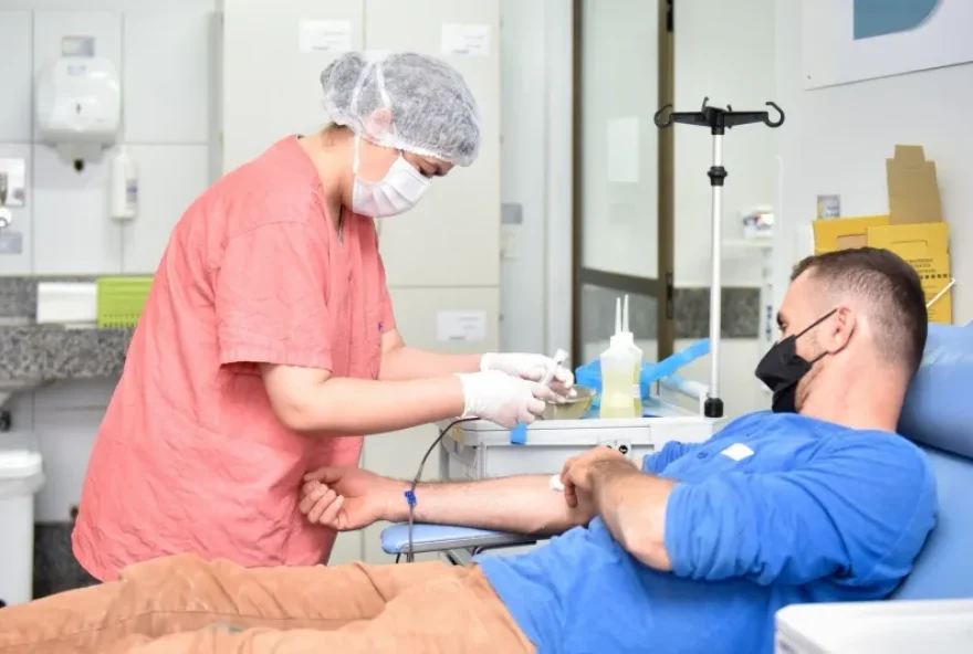 Doadores precisam ter pelo menos 50 quilos. (Foto: Reprodução)