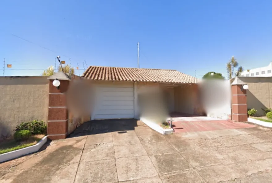 Corpo de mulher é encontrado sem vida em motel (Foto: Reprodução/Google Street View)