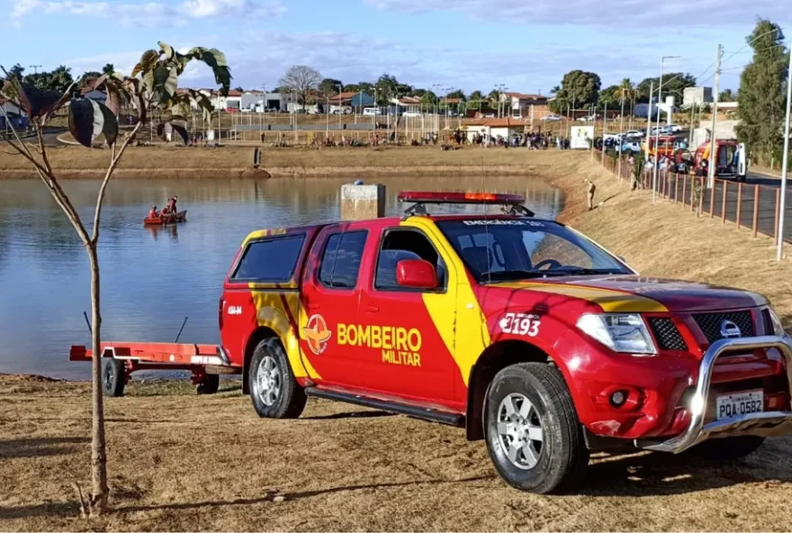 Jovem morre afogado em lago artificial proibido para nadar