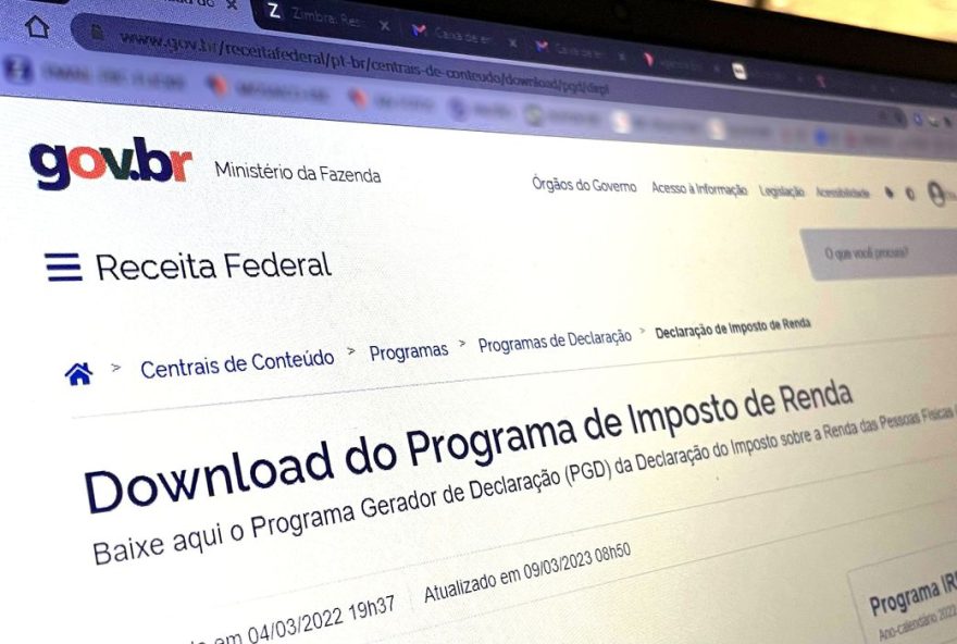 Prazo para entrega do Imposto de Renda 2023 termina dia 31