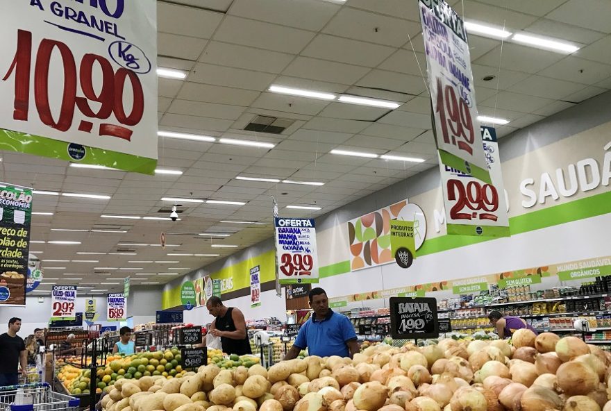 Supermercado no Rio de Janeiro
28/07/2018.  REUTERS/Sergio Moraes