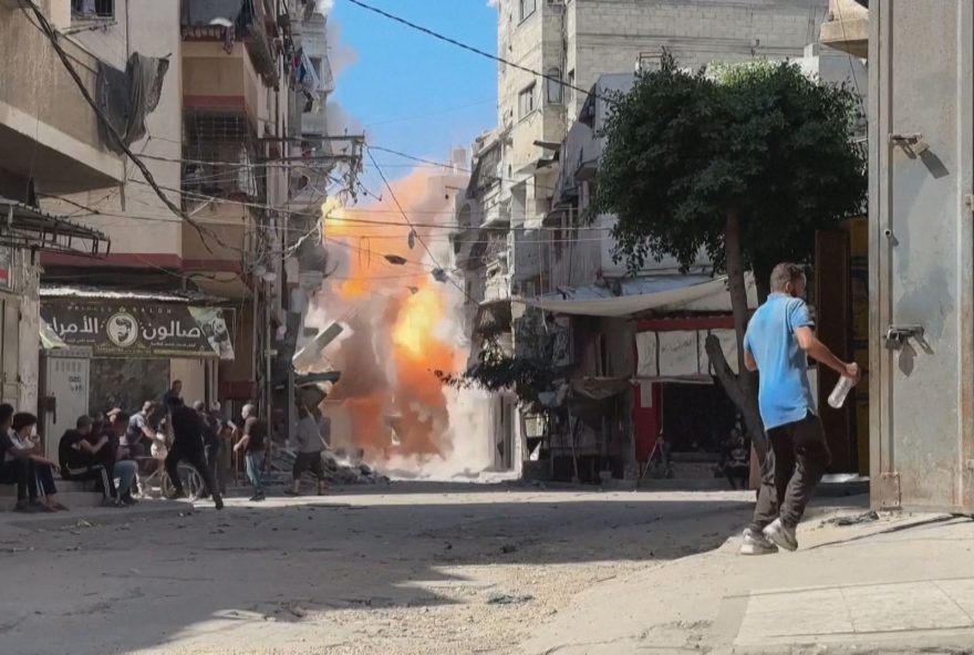 israel-inicia-operacao-terrestre-em-gaza-com-ordens-de-evacuacao