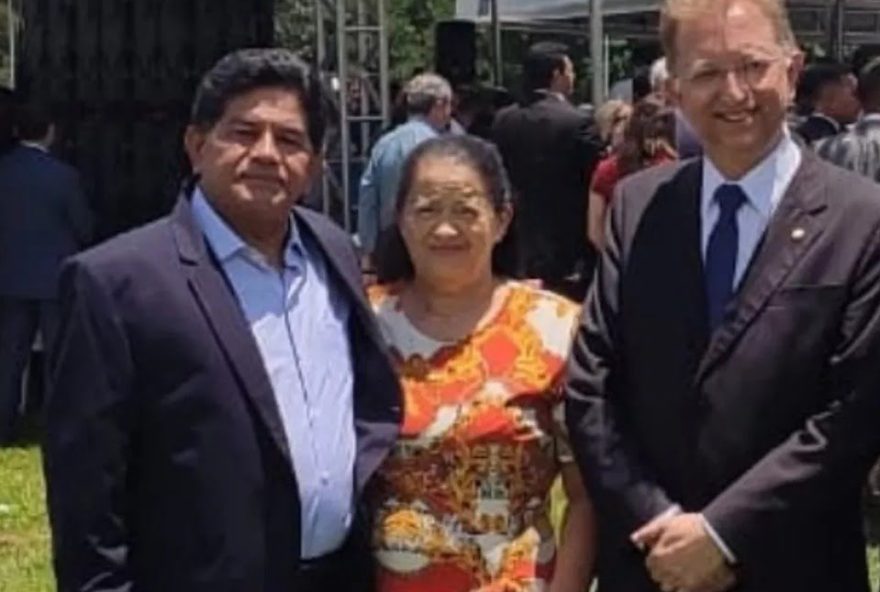 Pastor Gilmar e João Campos. (Foto: Reprodução)