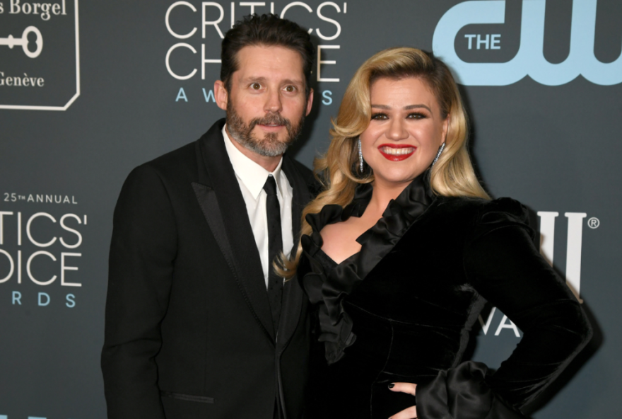 Kelly Clarkson e seu ex-marido, Brandon Blackstock  • Jeff Kravitz/FilmMagic