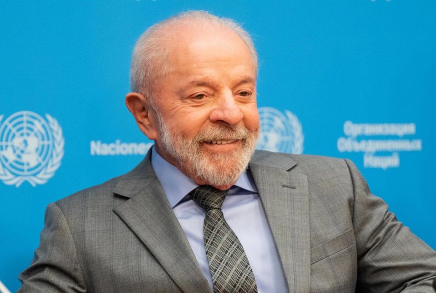 24/09/2025 September 24, 2025, New York, New York, USA: Luiz Inacio Lula da Silva, President of the Brazil speaks to the press at UN Headquarters in New York, NY on September 24, 2025.
POLITICA 
Europa Press/Contacto/Lev Radin