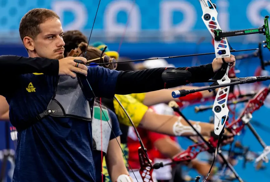 Marcus D"Almeida e Ana Caetano somaram pontos na classificatória. (Foto: COB)