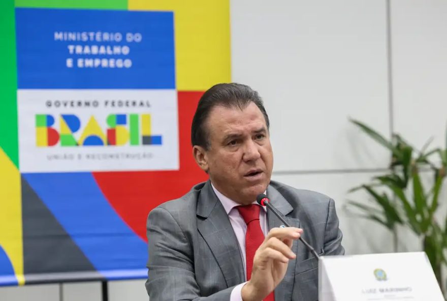 Ministro do Trabalho e Emprego (MTE), Luiz Marinho