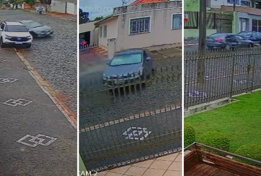 motorista-causa-acidente-ao-se-perder-e-atingir-carros-estacionados-em-bairro-residencial-no-parana