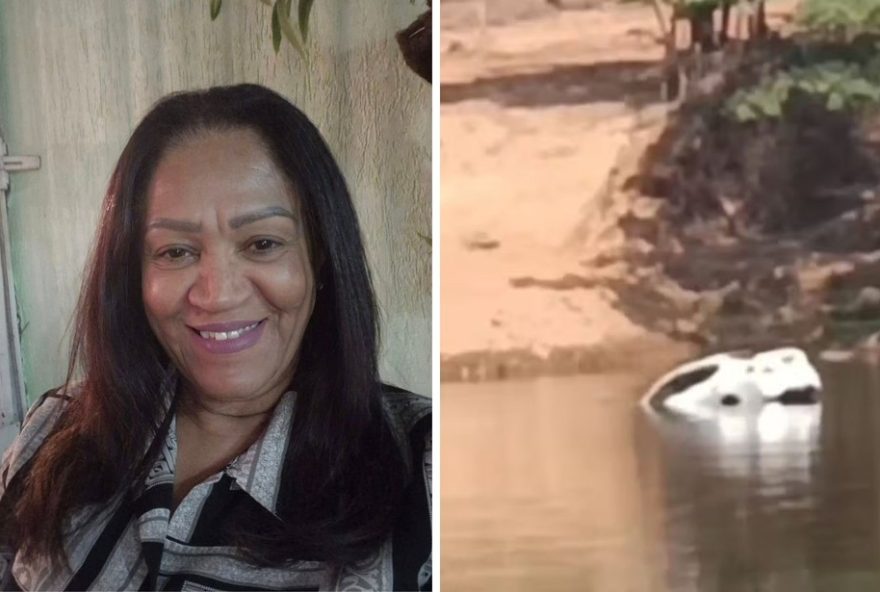 motorista-heloisa-helena-nunes-siqueira-e-encontrada-morta-apos-carro-afundar-no-rio-das-almas