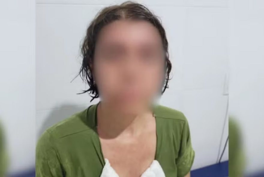 Mulher buscou ajuda no Hospital de Goiandira, onde os médicos acionaram imediatamente a PM (Foto: Reprodução/Polícia Civil)