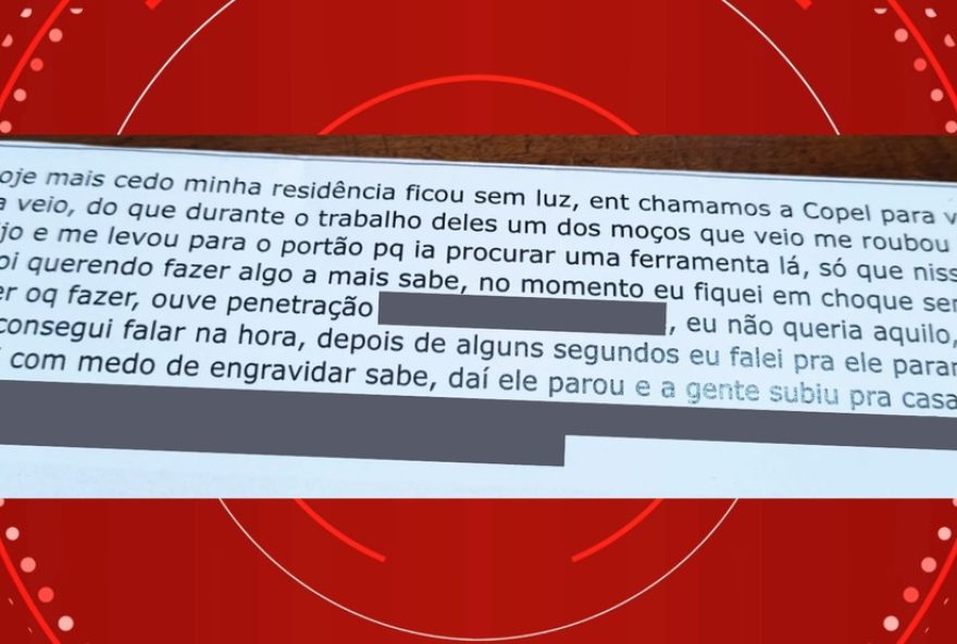 mulher-denuncia-estupro-por-eletricista-terceirizado-da-copel